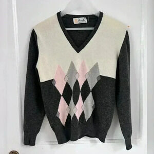 Pringle of Scotland Argyle Lambswool Sweater